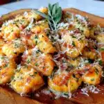 Kürbis-Gnocchi mit Salbeibutter - featured image
