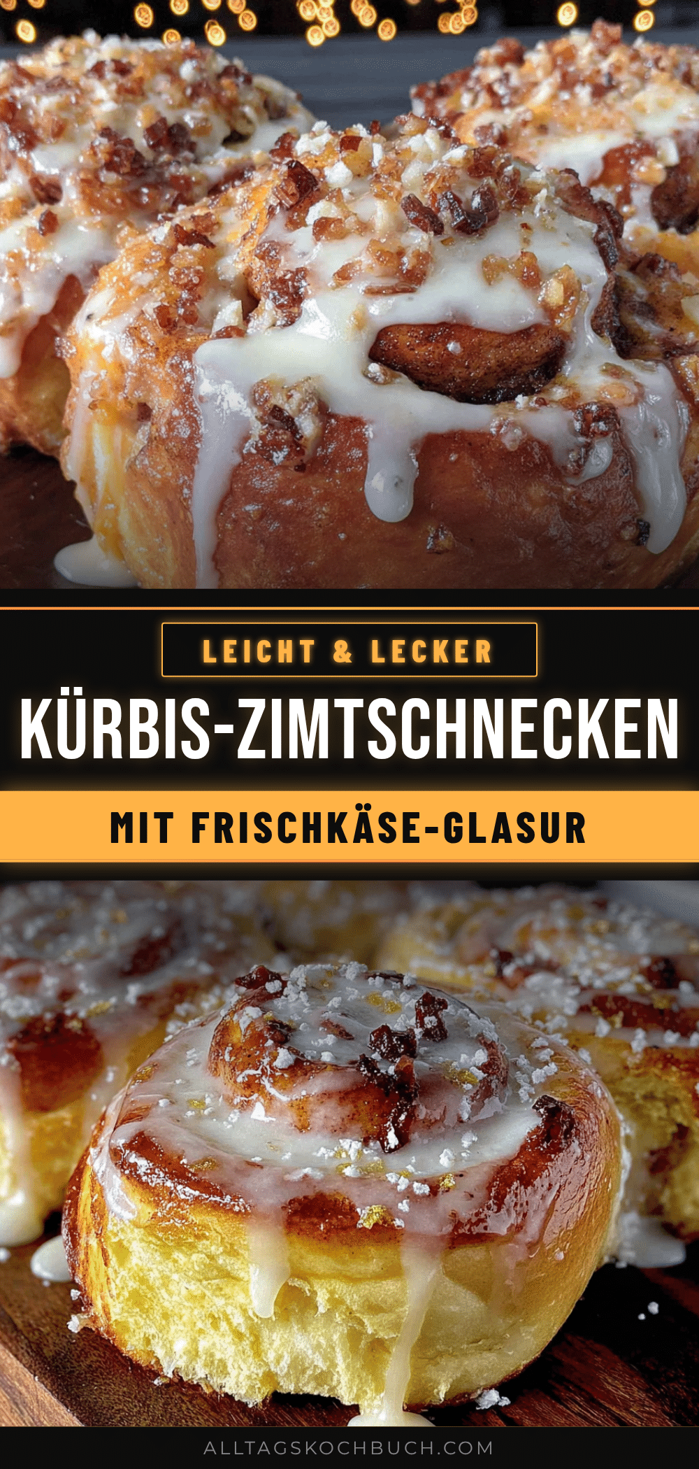 Kürbis-Zimtschnecken recipe
