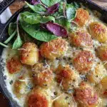 Cremige Gnocchi-Pfanne mit Spinat - featured image